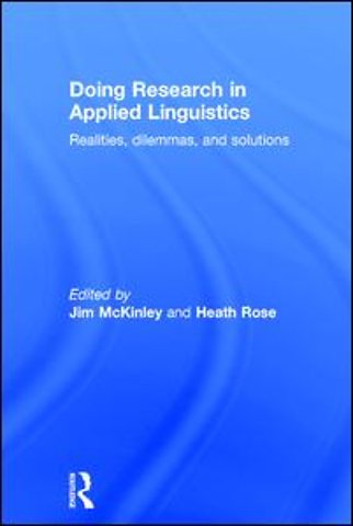 Doing Research in Applied Linguistics