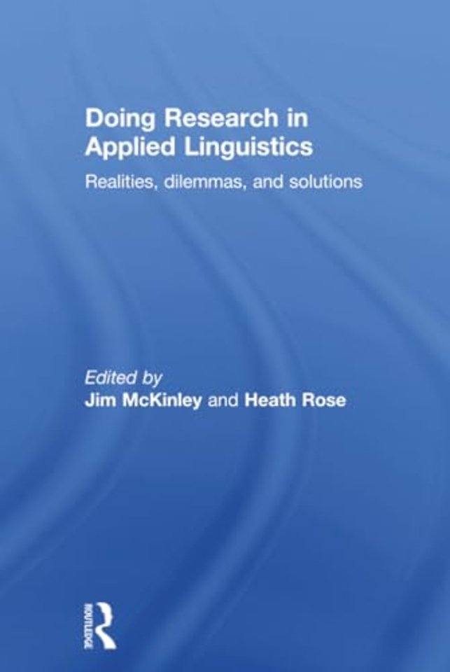 Doing Research in Applied Linguistics