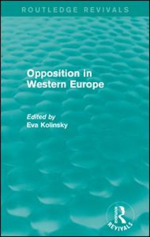 Opposition in Western Europe