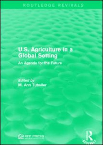 U.S. Agriculture in a Global Setting