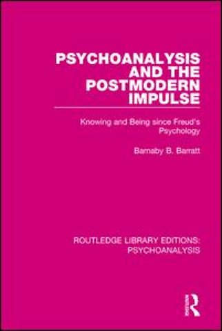 Psychoanalysis and the Postmodern Impulse