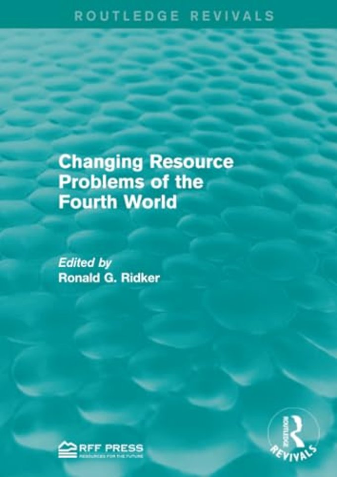 Changing Resource Problems of the Fourth World