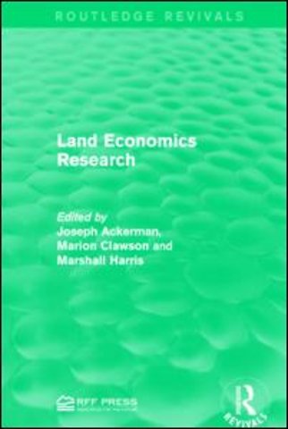 Land Economics Research