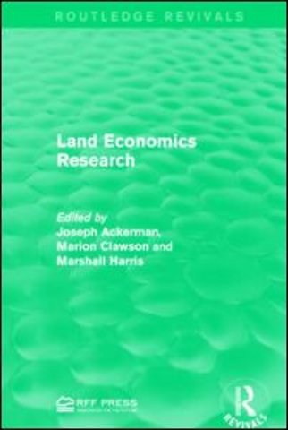 Land Economics Research