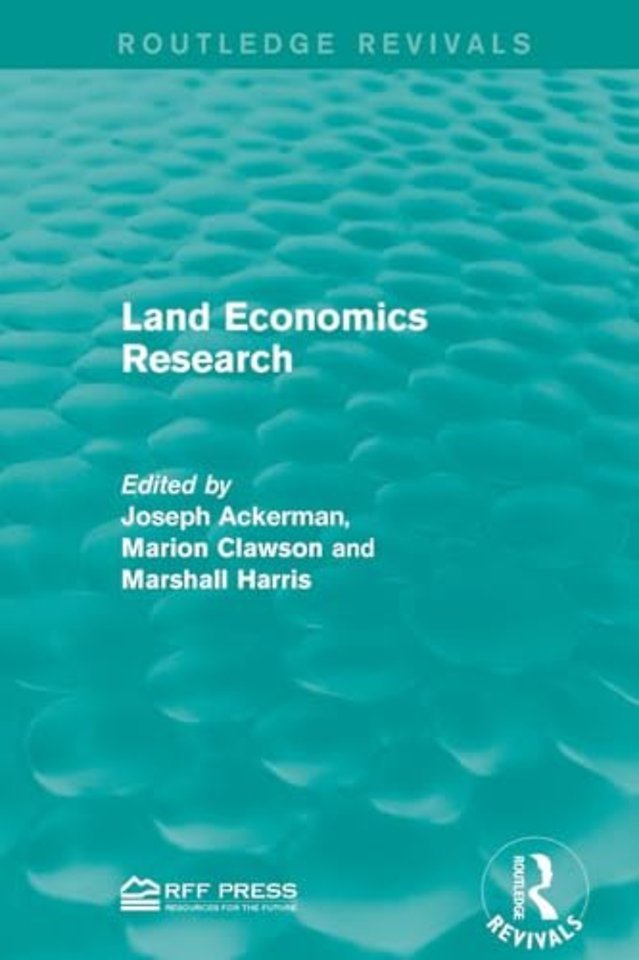 Land Economics Research