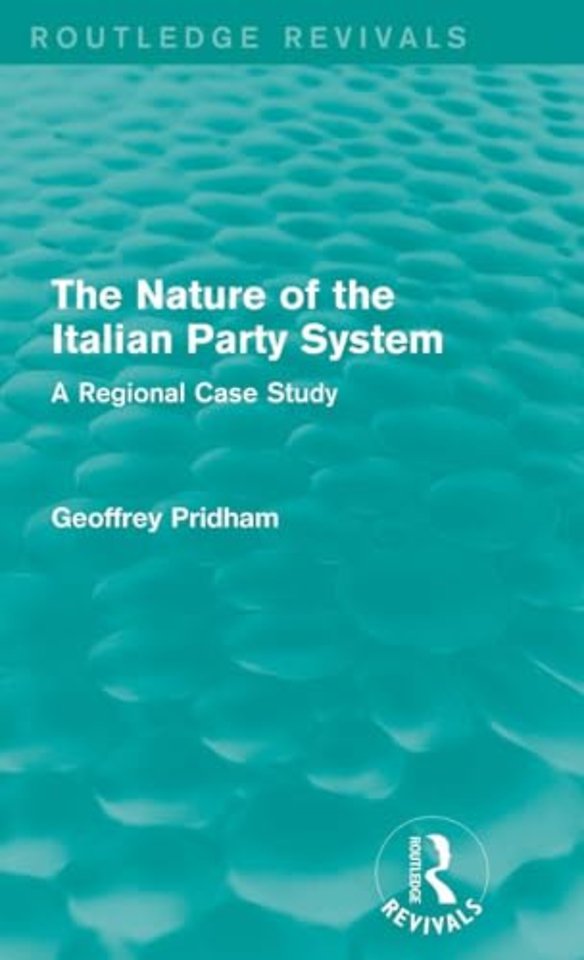 Nature of the Italian Party System