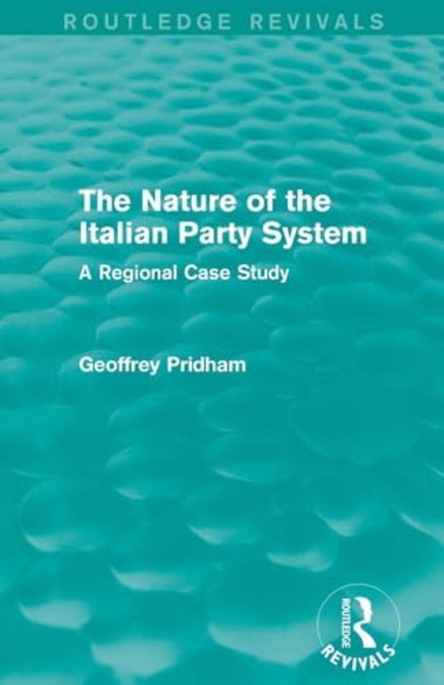 Nature of the Italian Party System