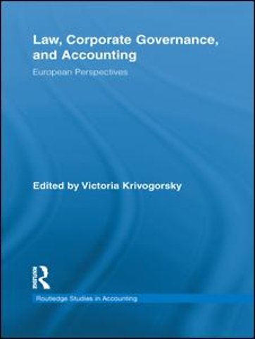Law, Corporate Governance and Accounting