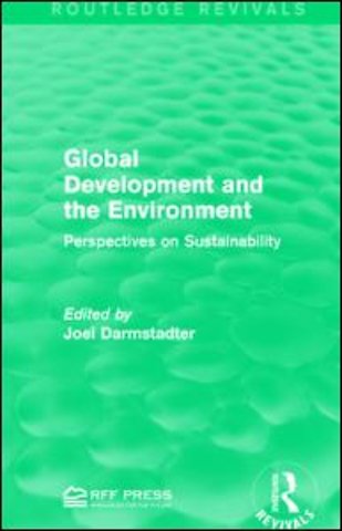 Global Development and the Environment