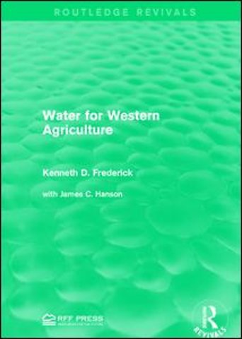 Water for Western Agriculture