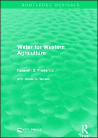 Water for Western Agriculture