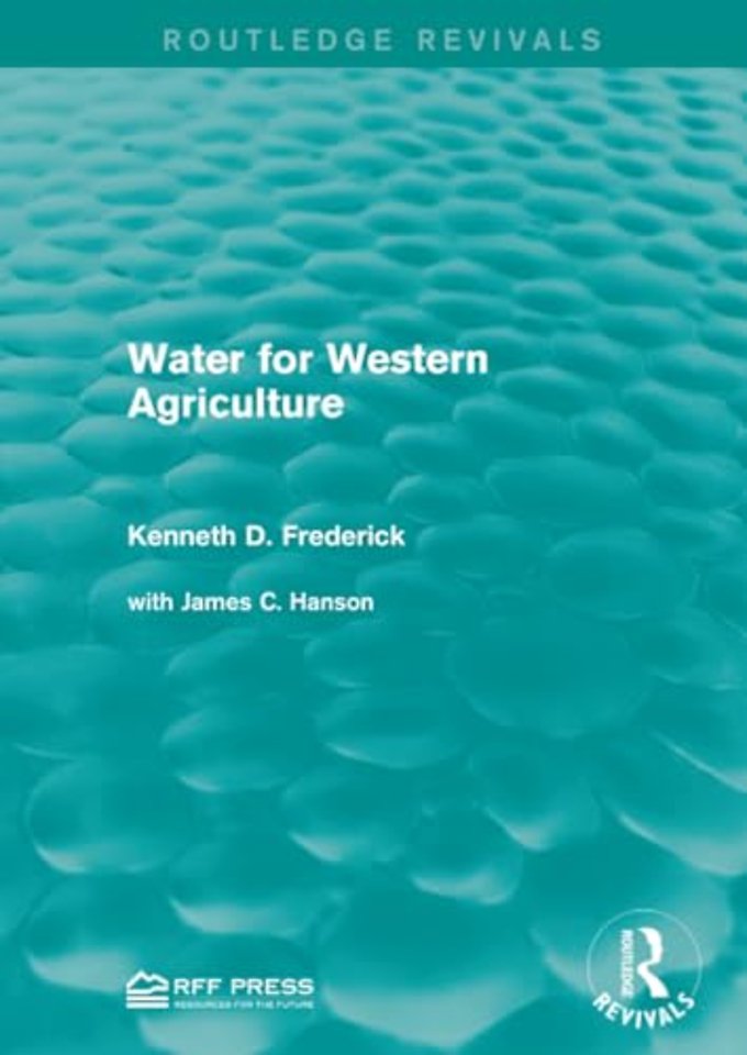 Water for Western Agriculture