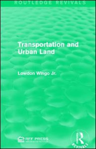 Transportation and Urban Land