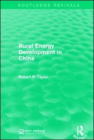 Rural Energy Development in China