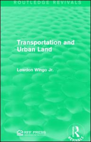 Transportation and Urban Land