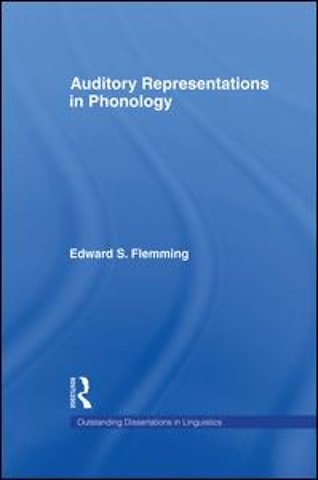 Auditory Representations in Phonology