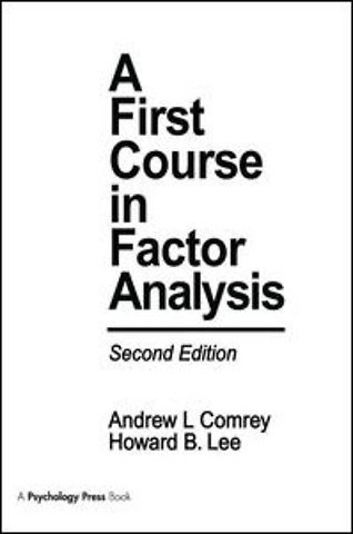 First Course in Factor Analysis