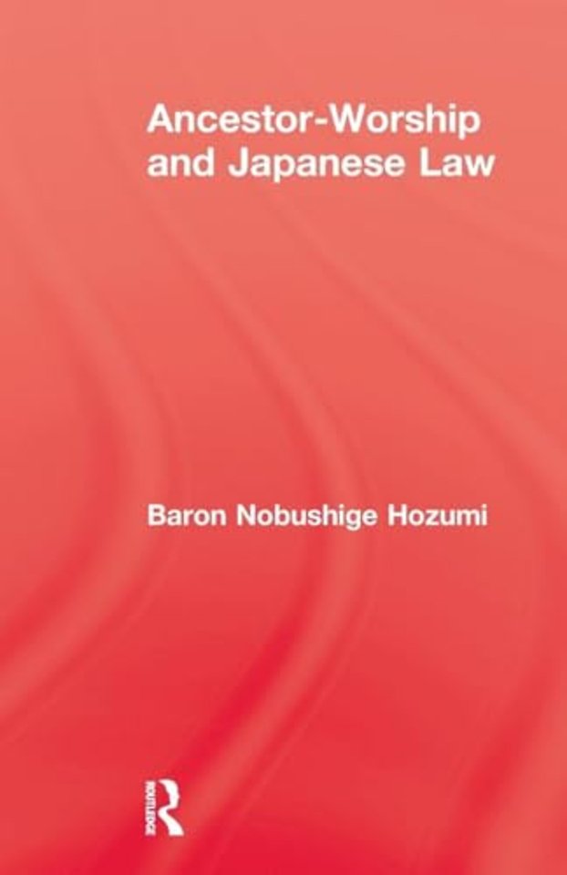 Ancestor Worship & Japanese Law