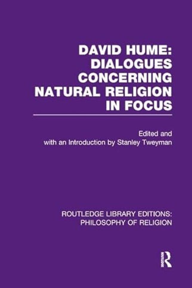 David Hume: Dialogues Concerning Natural Religion In Focus