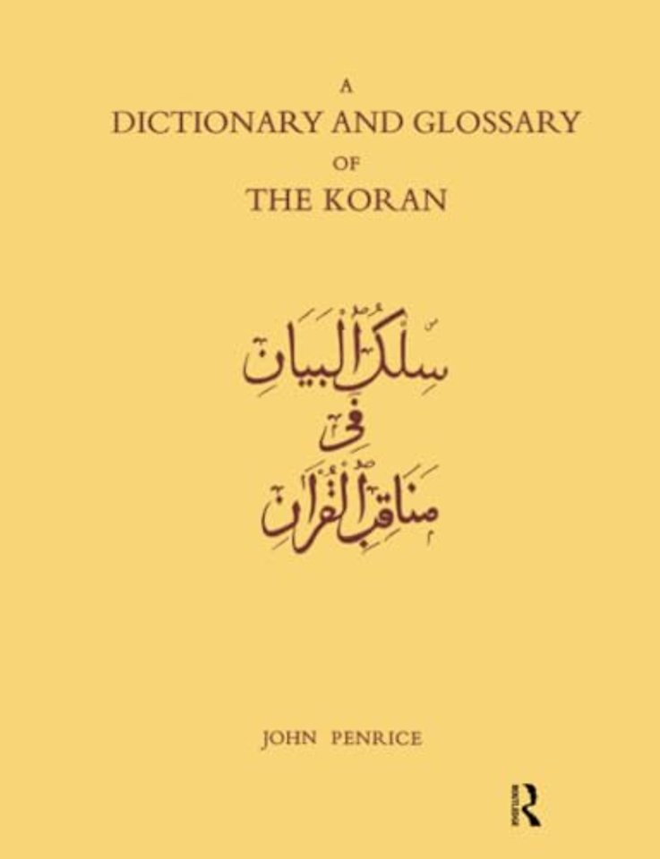 Dictionary and Glossary of the Koran