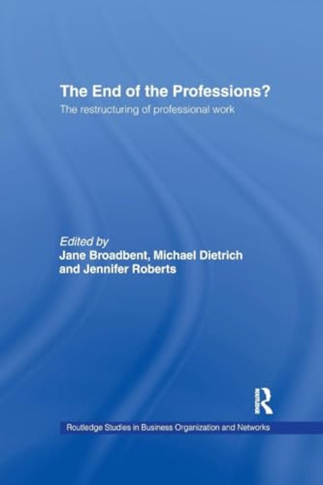 End of the Professions?