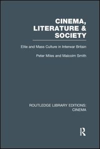 Cinema, Literature & Society
