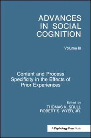Content and Process Specificity in the Effects of Prior Experiences
