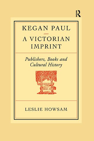 Kegan Paul: A Victorian Imprint
