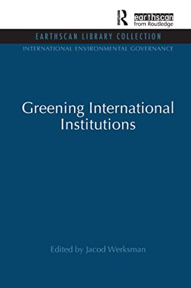 Greening International Institutions