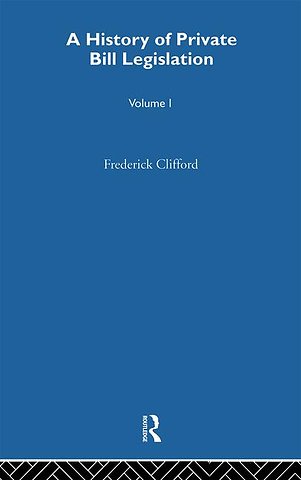 History of Private Bill Legislation