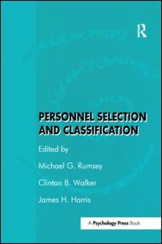 Personnel Selection and Classification