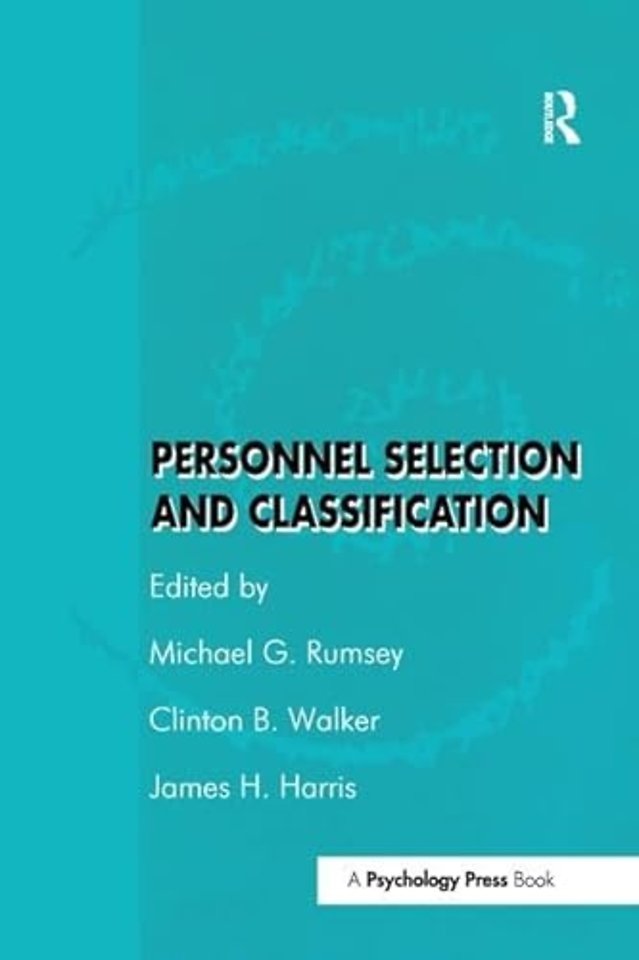 Personnel Selection and Classification