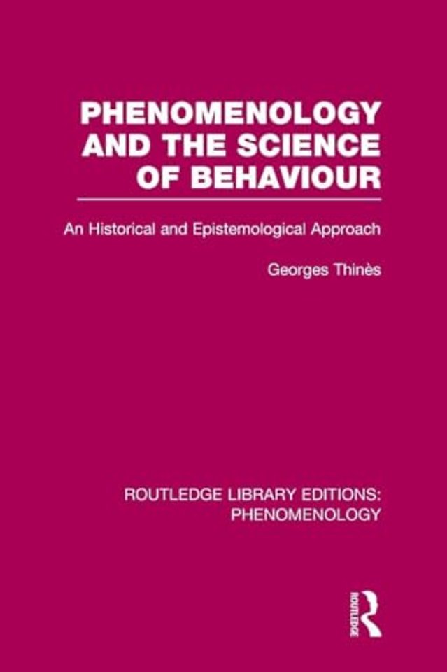 Phenomenology and the Science of Behaviour