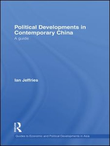 Political Developments in Contemporary China