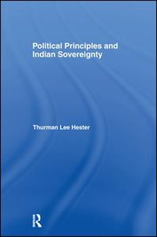 Political Principles and Indian Sovereignty