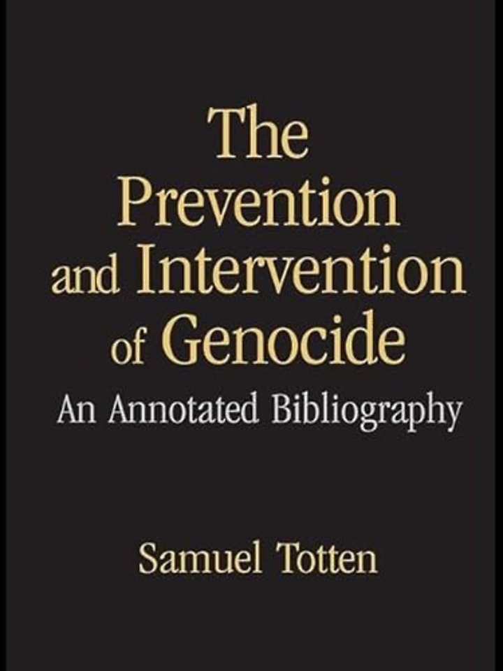 Prevention and Intervention of Genocide