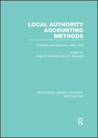 Local Authority Accounting Methods Volume 2 (RLE Accounting)