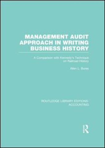 Management Audit Approach in Writing Business History (RLE Accounting)