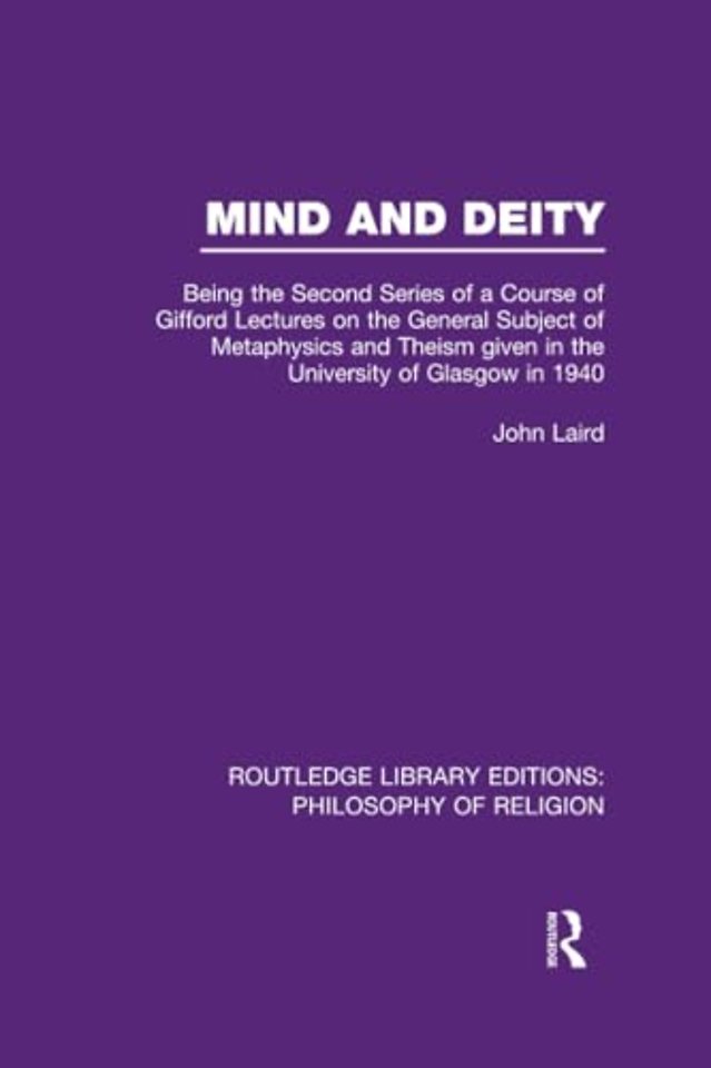Mind and Deity