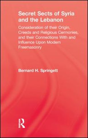 Secret Sects Of Syria