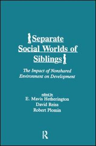 Separate Social Worlds of Siblings