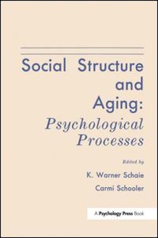 Social Structure and Aging