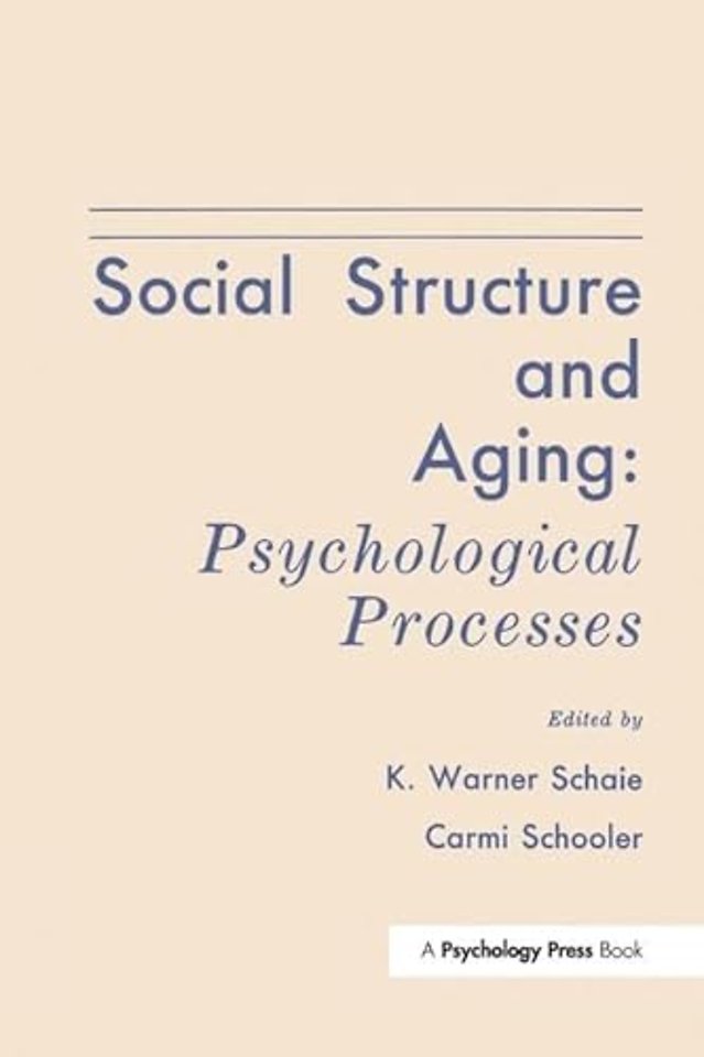 Social Structure and Aging