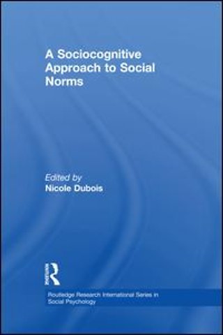 Sociocognitive Approach to Social Norms
