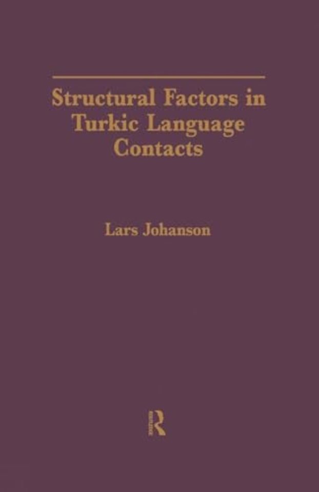 Structural Factors in Turkic Language Contacts