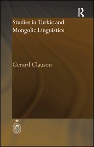 Studies in Turkic and Mongolic Linguistics
