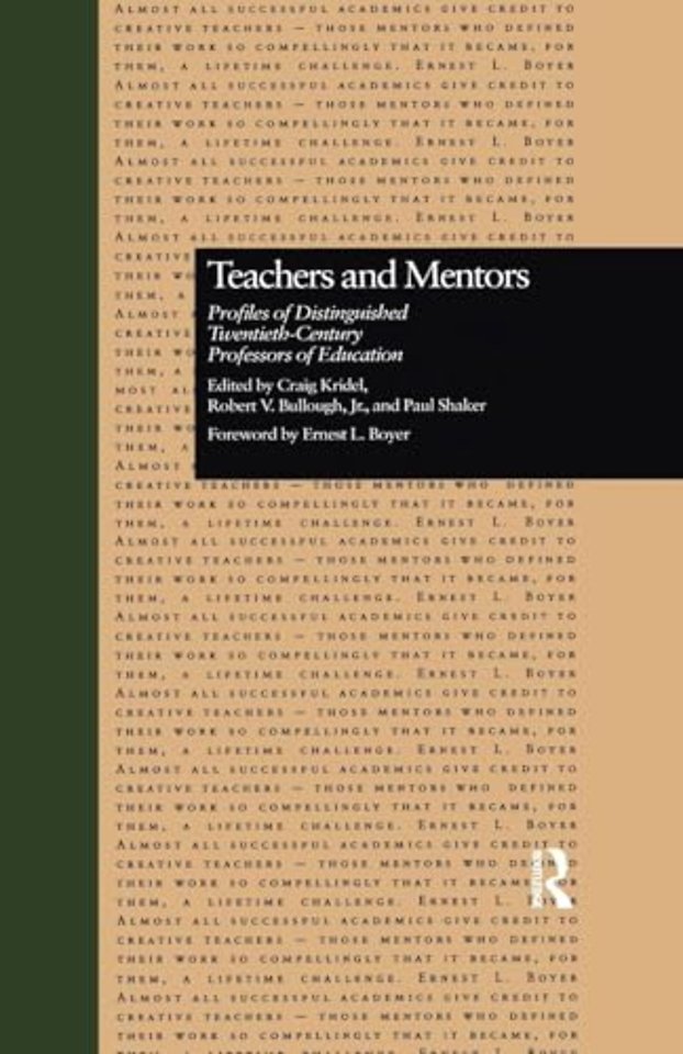 Teachers and Mentors