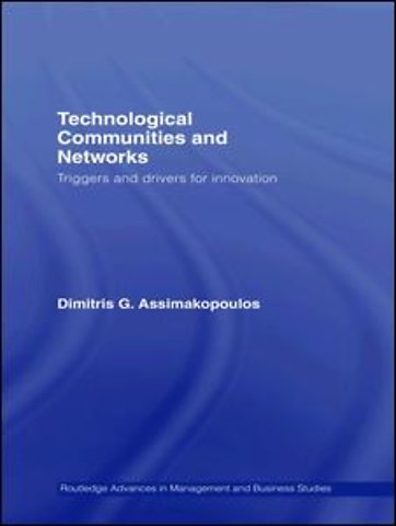 Technological Communities and Networks