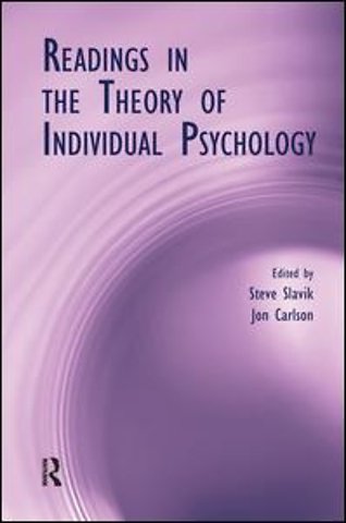 Readings in the Theory of Individual Psychology
