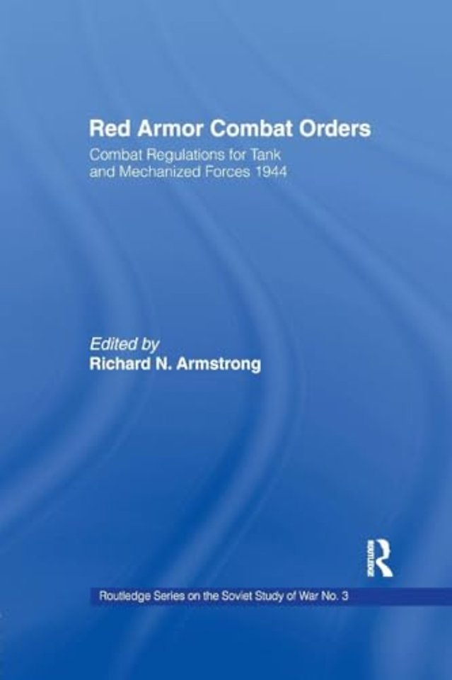 Red Armour Combat Orders